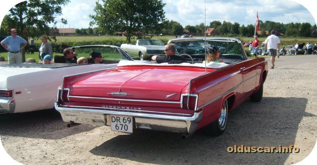 1963 Oldsmobile Dynamic 88 Convertible Coupe back